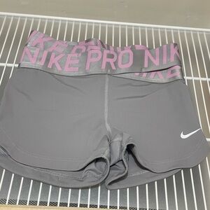 Nike pros. (older but still in store)
